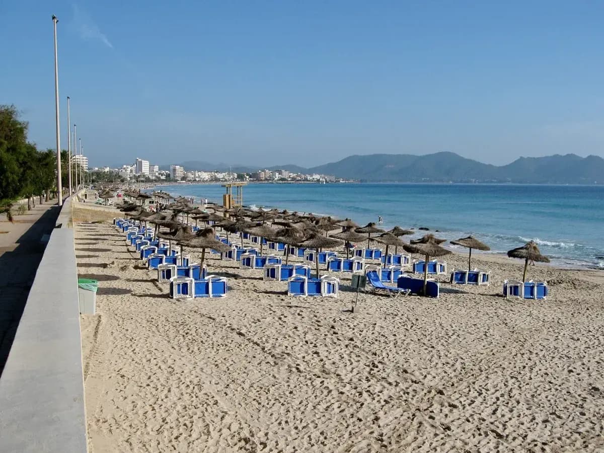 Frente litoral de Cala Millor